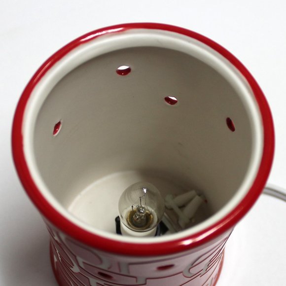 Red & White Scentsy Electric Corded Wax Warmer - Picture 13 of 14